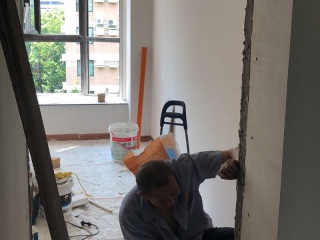 墙、顶面腻子批嵌