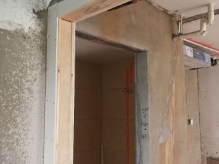 现场木制品造型施作