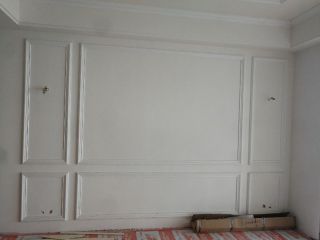 现场木制品造型施作